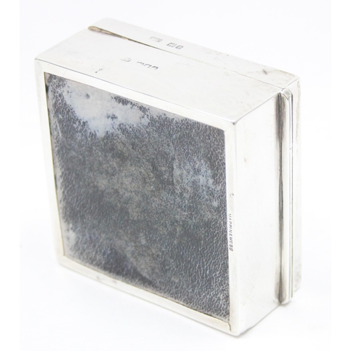 1036 - An early 20th century silver cigarette box, London 1904 by Mappin & Webb, approx 205.33g gross, weig... 