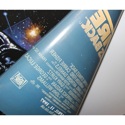 455 - 4 x Star Wars cinema quad posters for the Special Edition of the Trilogy 1997 UK release, incl Retur... 