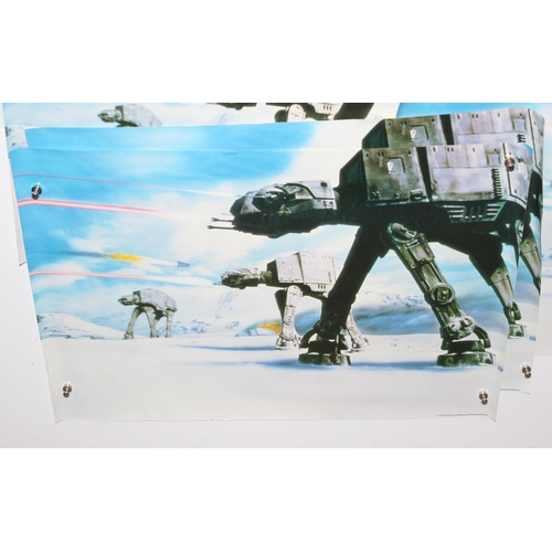 456 - 9 x Star Wars Imperial Walkers posters, approx 61cm x 42cm