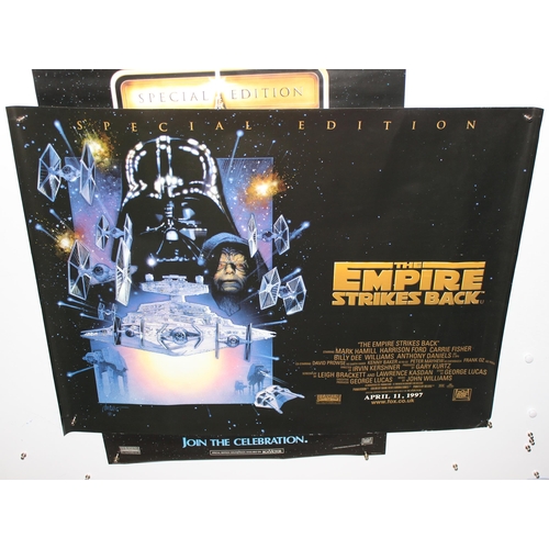 459 - 4 x Star Wars posters for the Special Edition of the Trilogy 1997 UK release, incl Return Of The Jed... 