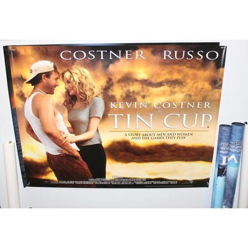 461 - Qty of Kevin Costner movie posters to incl Tin Cup, Water World, A Pefect World