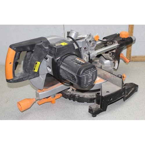 823 - An Evolution 255mm mitre chop saw