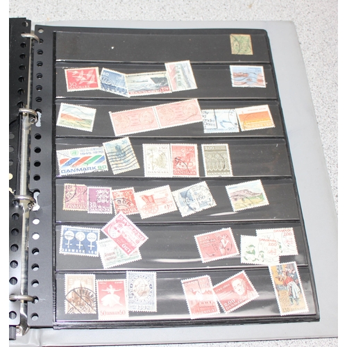 533 - 2 albums with contents, GB first day covers and stamps