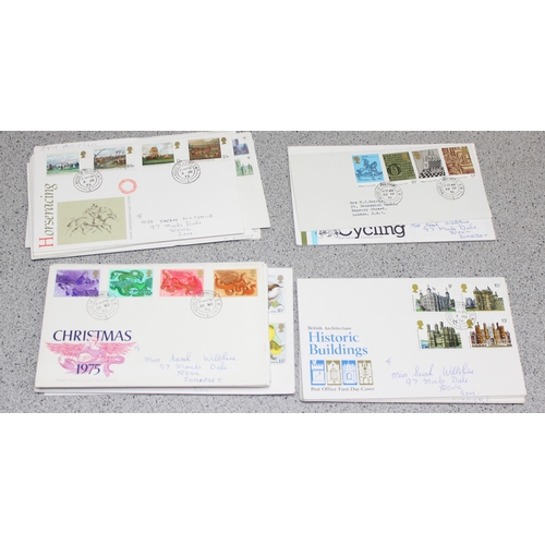 541 - Stamps - GB FDCs House of Commons or House of Lords cancels, (37)