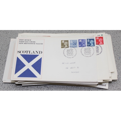 547 - Stamps - GB FDCs (100)