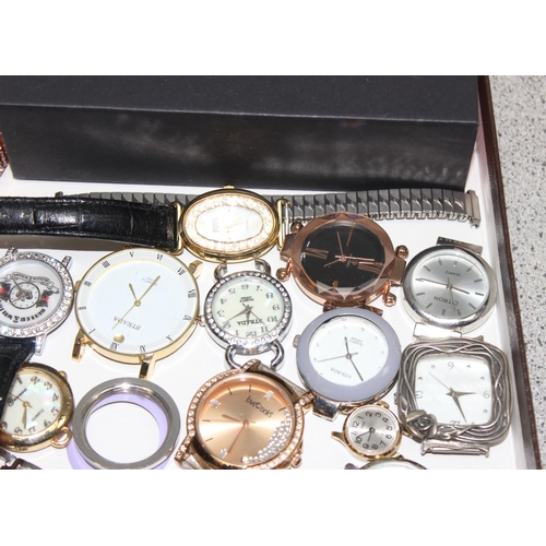 1332 - Qty of assorted dress watches, various makes and models