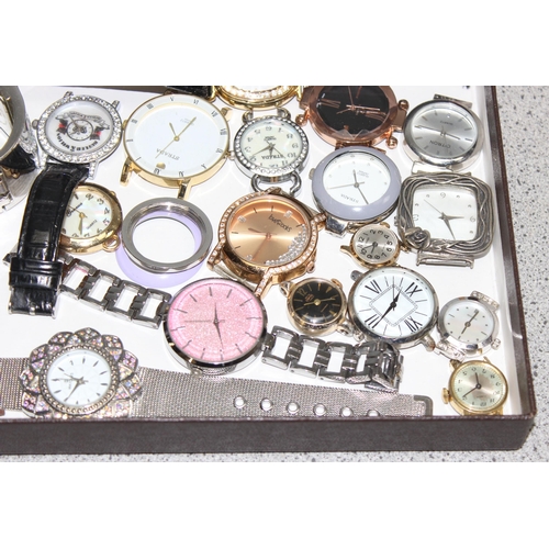 1332 - Qty of assorted dress watches, various makes and models