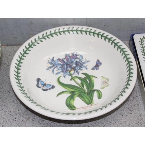 1768 - Qty of Portmeirion Botanic Garden pottery to include bowls and placemats