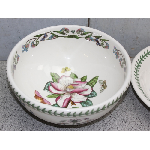 1768 - Qty of Portmeirion Botanic Garden pottery to include bowls and placemats