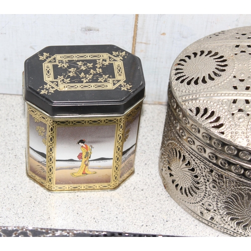 2362 - Qty of assorted vintage and other jewellery boxes etc