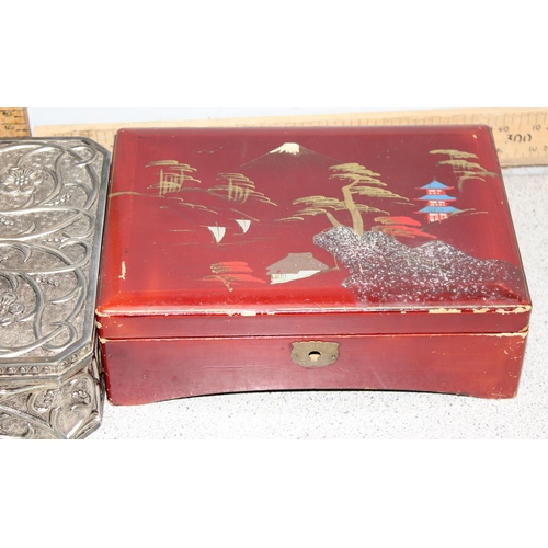 2362 - Qty of assorted vintage and other jewellery boxes etc