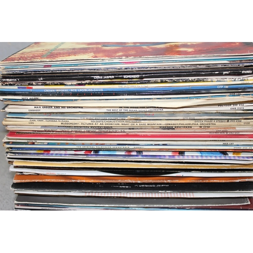 609 - Qty of LP vinyl records to incl, Freddie Jackson, Motown, Glenn Miller, Shack Attack etc