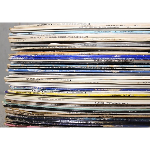 610 - Qty of LP vinyl records to incl, Chas & Dave, Dusty Springfield, Blackbox, Scamps etc