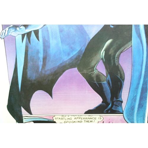 471 - An original 1977 Batman poster, produced by Thought Factory of California for DC Comics, designed by... 