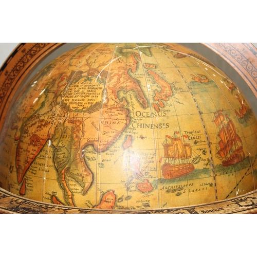 131 - A vintage cocktail or drinks cabinet formed as a globe