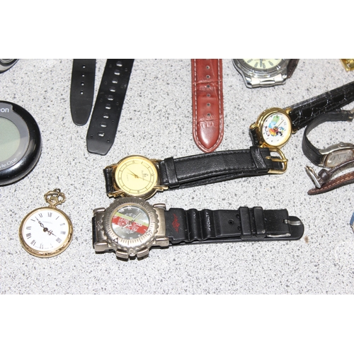 1341 - Qty of assorted watches to inc Casio, Fossil and Swatch etc