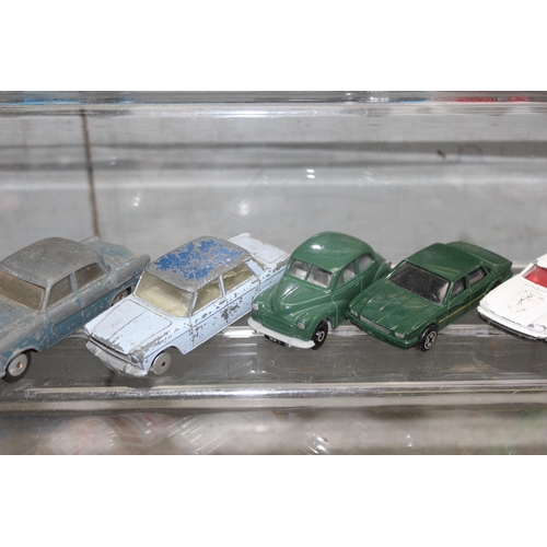 1553 - Qty of Corgi diecast toy vehicles to include a car transporter & a vintage open topped bus