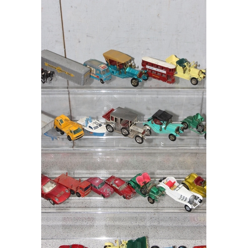 1554 - Qty. of vintage Lesney diecast vehicles to include many models of yesteryear