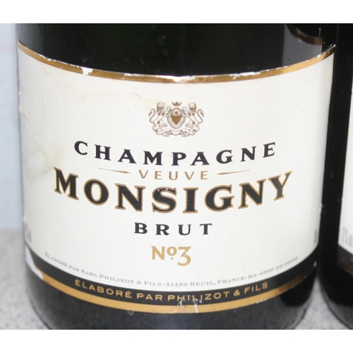 1672 - 5 bottles of Monsigny Brut Champagne