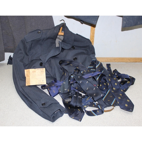 1400 - Qty of assorted WW2 and later period RAF uniforms and jackets relating to Wing Commander K. Knott, t... 