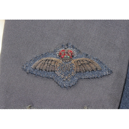 1400 - Qty of assorted WW2 and later period RAF uniforms and jackets relating to Wing Commander K. Knott, t... 