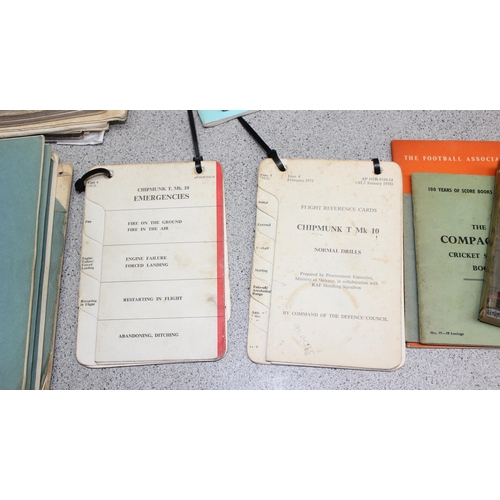 1401 - A large qty of WW2 period and later RAF and other ephemera relating to Wing Commander K. Knott