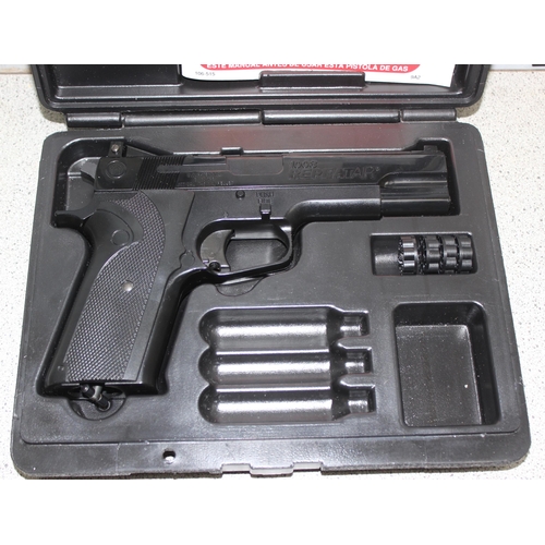 1405 - Crossman 1008 Repeatair .177 air pistol in case