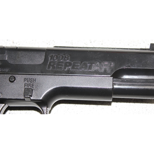 1405 - Crossman 1008 Repeatair .177 air pistol in case