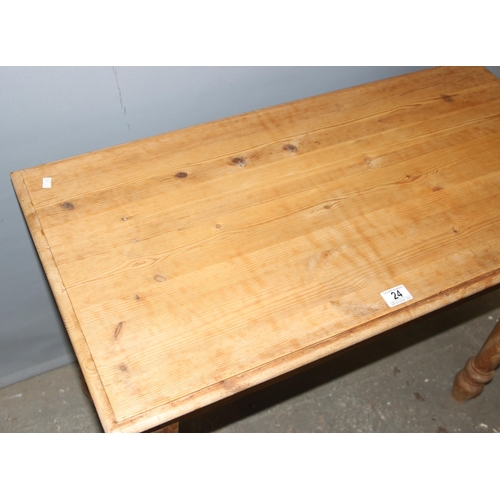 24 - A vintage pine side or hall table with lift up top, approx 91cm wide x 47cm deep x 71cm tall