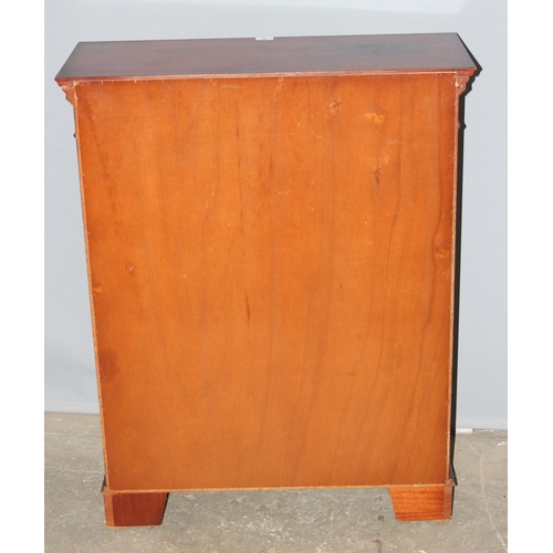 47 - A vintage mahogany bookshelf with 2 shelves, approx 83cm wide x 33cm deep x 105cm tall