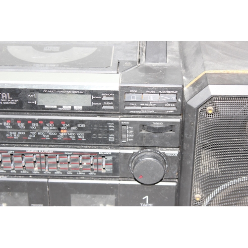 754 - Sharp CD-X9 compact disc stereo music system