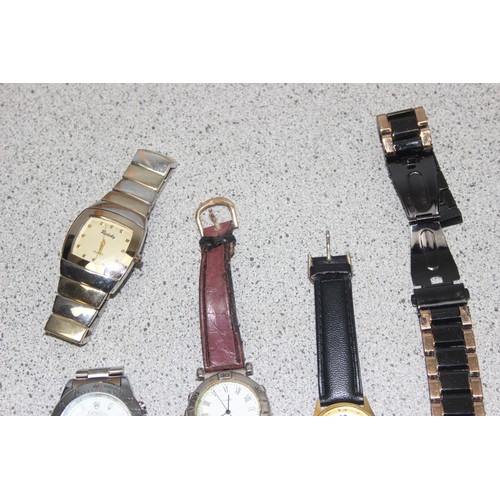 1353 - A large qty of assorted modern dress watches and other watches etc