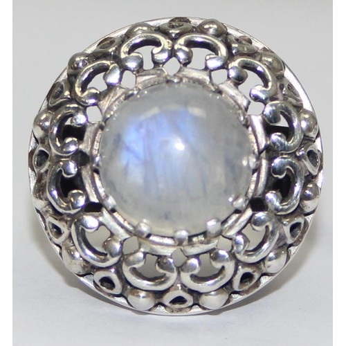 2168 - 5 assorted 925 silver dress rings, mainly white stones in various designs, all approx size T