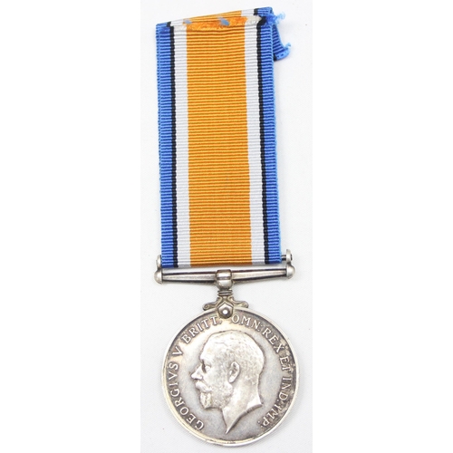 1435 - WW1 British War Medal (BWM) named to 160111 Pte L. Williamson RAMC