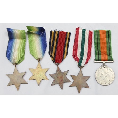 1438 - 5 assorted WW2 medals