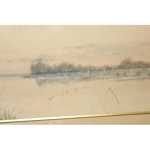 429 - Frederick Gordon Fraser (1879-1931), 2 antique watercolours of the Fens, one signed and dated 02, th... 