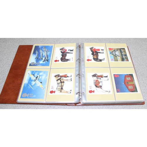 516 - Stamps - qty PHQ cards in Royal Mail/Post Office folders (x3)