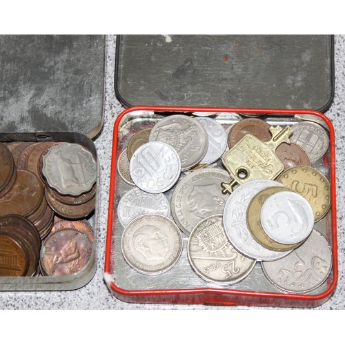 1206 - Qty of mixed coins to incl a silver 1936 Mercury Dime, approx 1.8kg gross