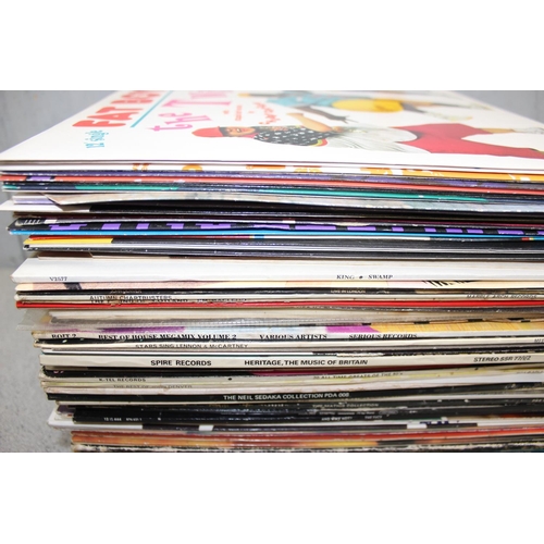 600 - Qty of vinyl record LPs and 12