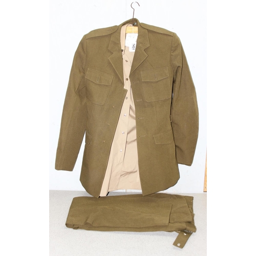 1431 - Army men's uniform No. 2 dress, sizes in photo