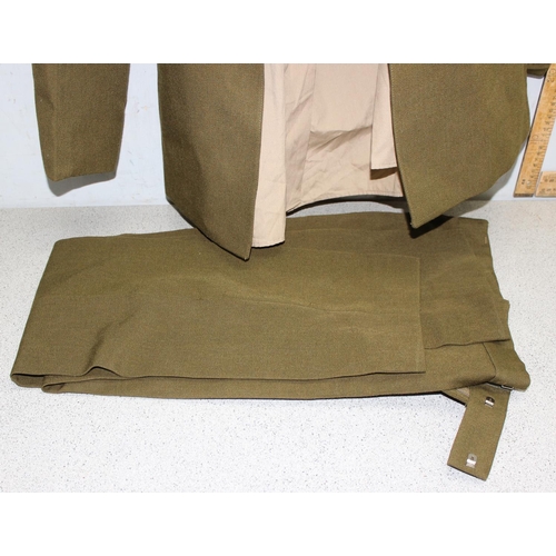 1431 - Army men's uniform No. 2 dress, sizes in photo