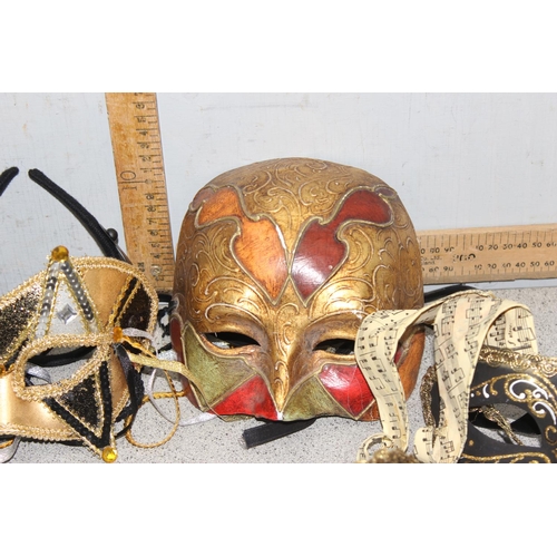 202 - Qty of masquerade masks