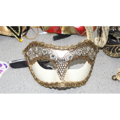 202 - Qty of masquerade masks