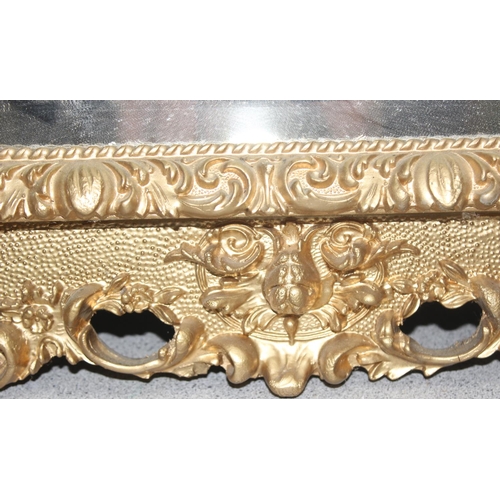 463 - Decorative gilt-framed mirror, approx 70cm x 60cm