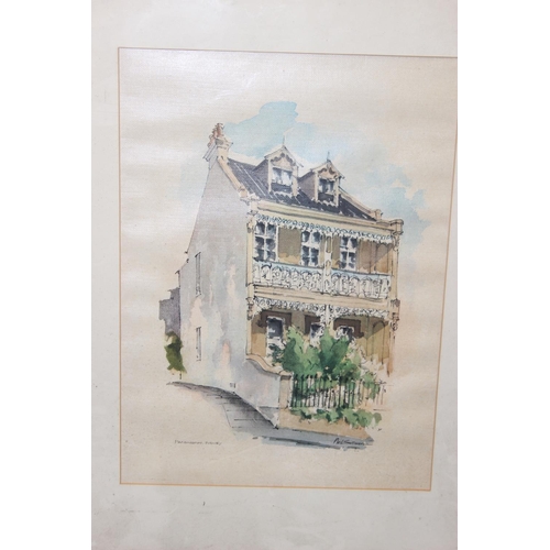 469 - 3 prints of watercolours of Australian buildings, all appear to be signed by Neil Sullivan, approx 5... 