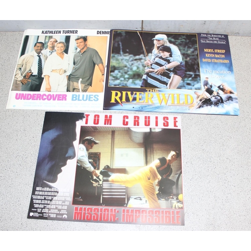 517 - Qty of film and cinema related ephemera to incl press release movie stills, promotional movie lobby ... 