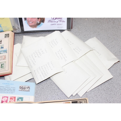 520 - Folder of first day covers and other stamps