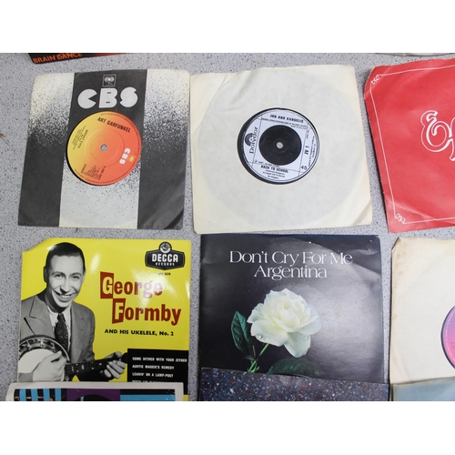 607 - Qty of assorted LP and other vinyl records to inc Abba, Foreigner, Queen etc etc