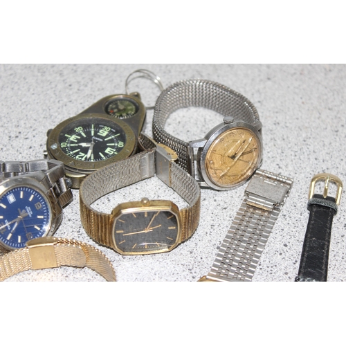 1341 - Qty of assorted watches to include vintage style