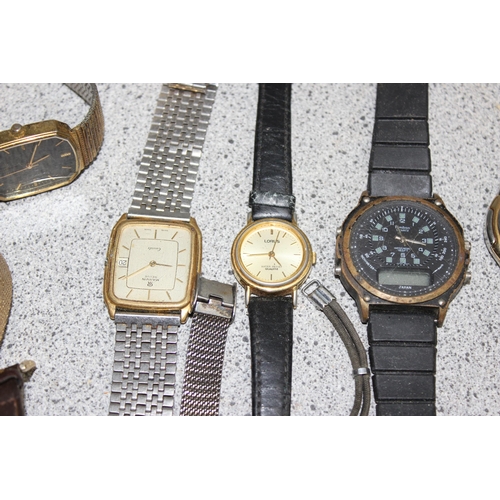 1341 - Qty of assorted watches to include vintage style